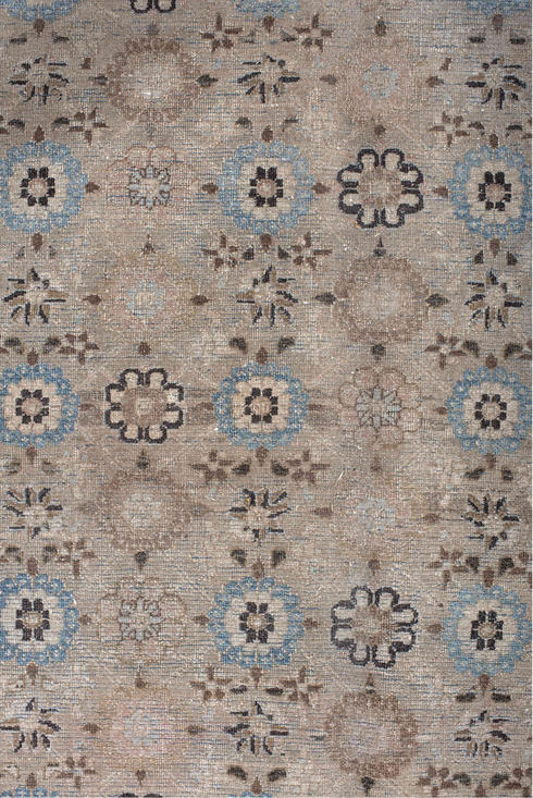 Antique Varamin Area Rug (9' x 12')